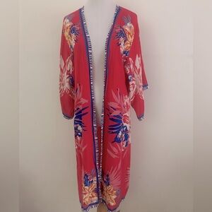 FLYING TOMATO || Floral Kimono Cardigan. Sz. S/M